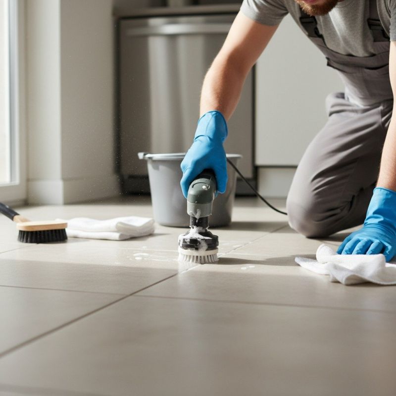 Professional Tile Cleaning detail