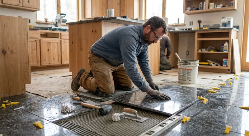 Terrazzo Flooring Installation in Kansas City, KS