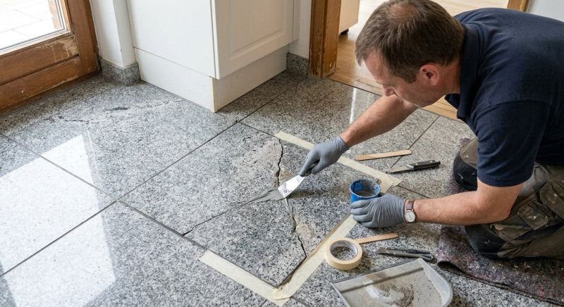 Terrazzo Tile Repair in Olathe, KS